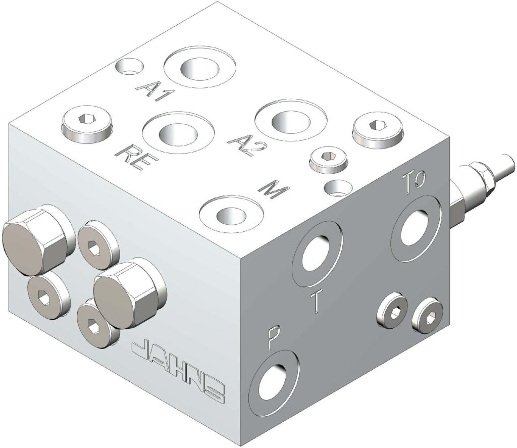 Jahns Valve Block Flow Divider hydraulic