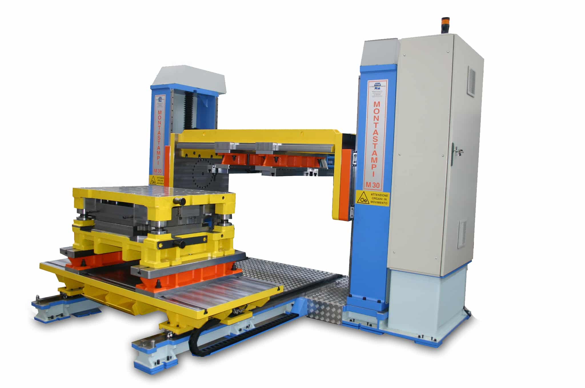 hydraulic press products die splitter turnover device in action application