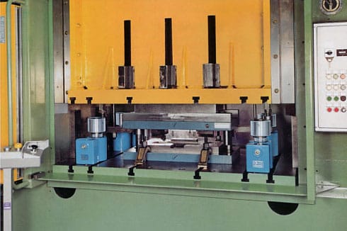 hydraulic press products shock dampers within a press application