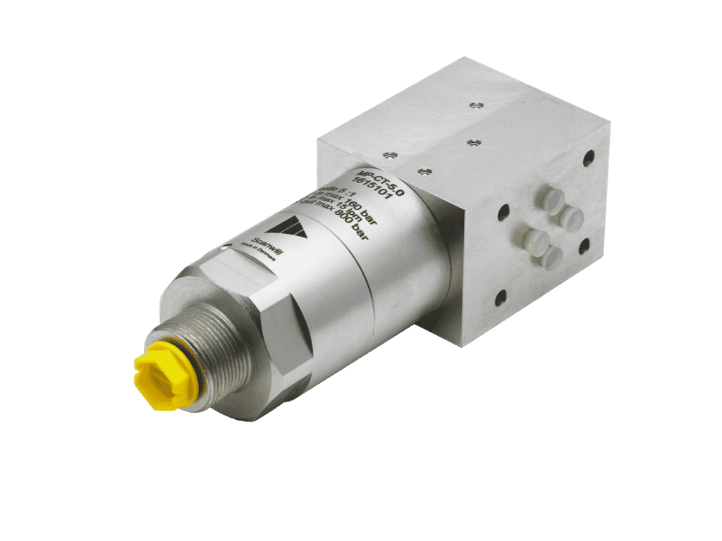 Gray Hydraulic Pressure Intensifiers Reciprocating Type ScanWill