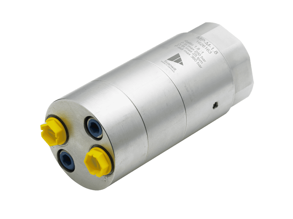 Gray Hydraulic Pressure Intensifiers Reciprocating Type ScanWill