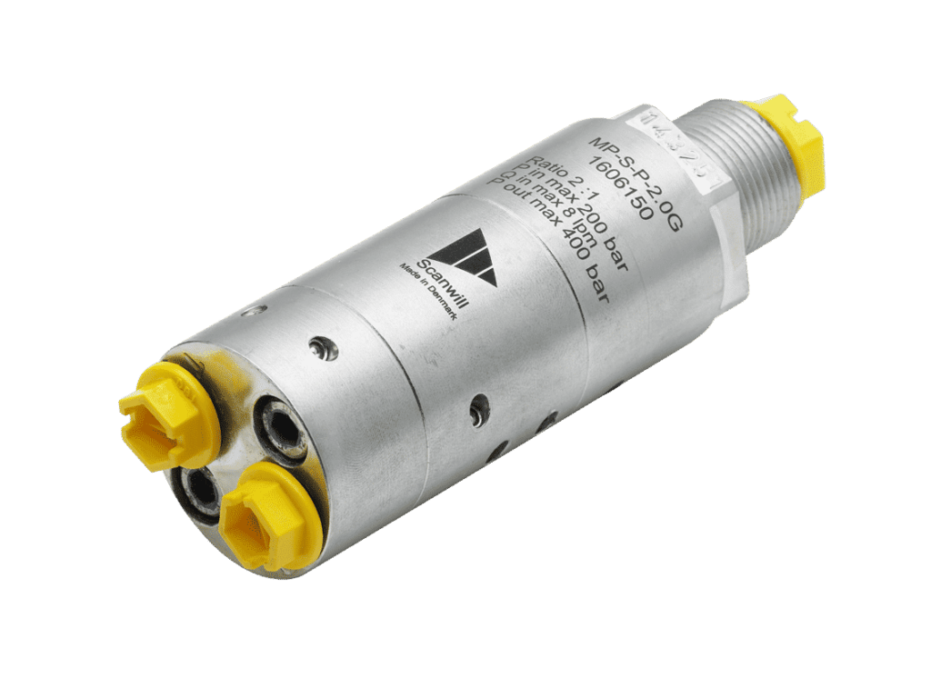 Gray Hydraulic Pressure Intensifiers Reciprocating Type ScanWill