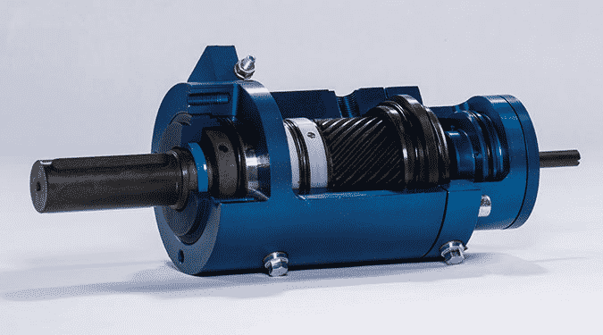 Hydraulic Rotary Actuators blue by Eckart