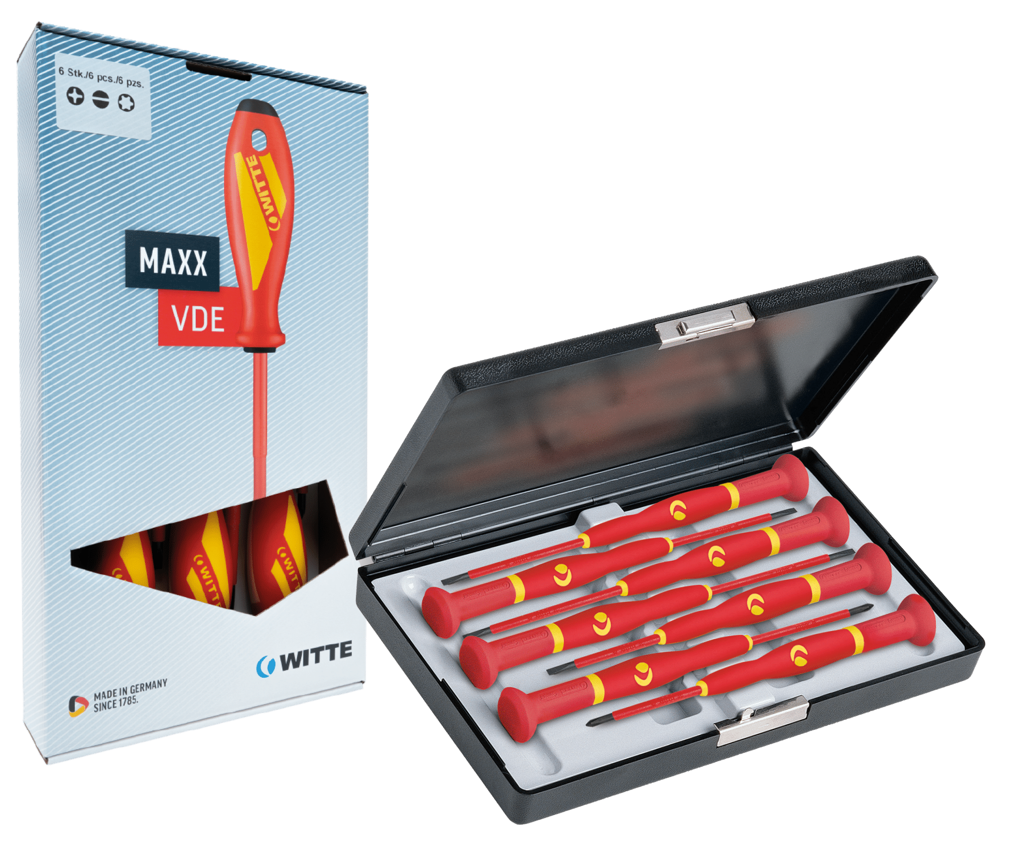 MAXX VDE set of tools and mini screwdrivers
