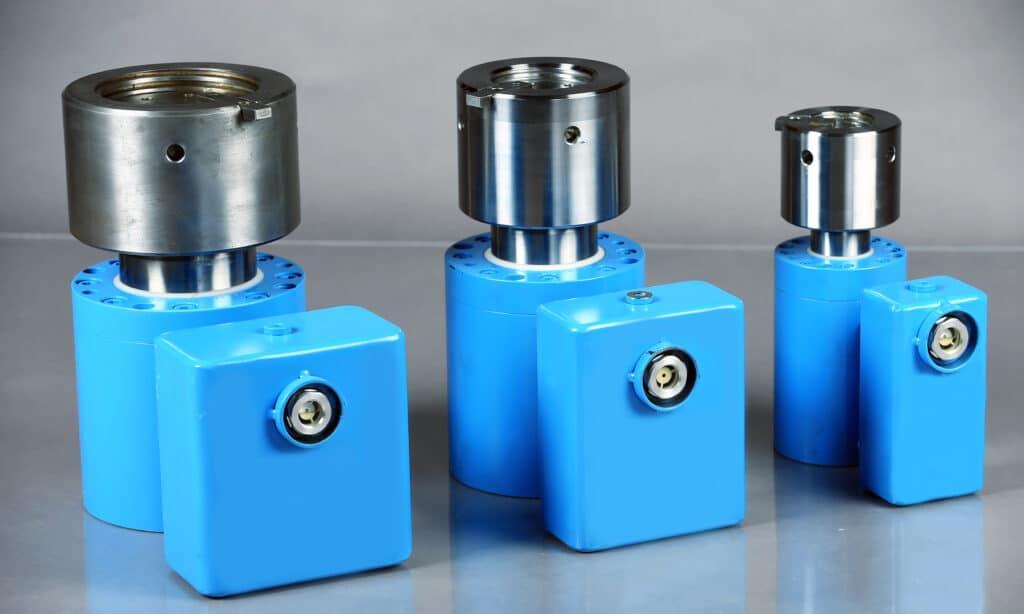 hydraulic shock dampers impact dampers for hydraulic presses for reverse tonnage and snap-through