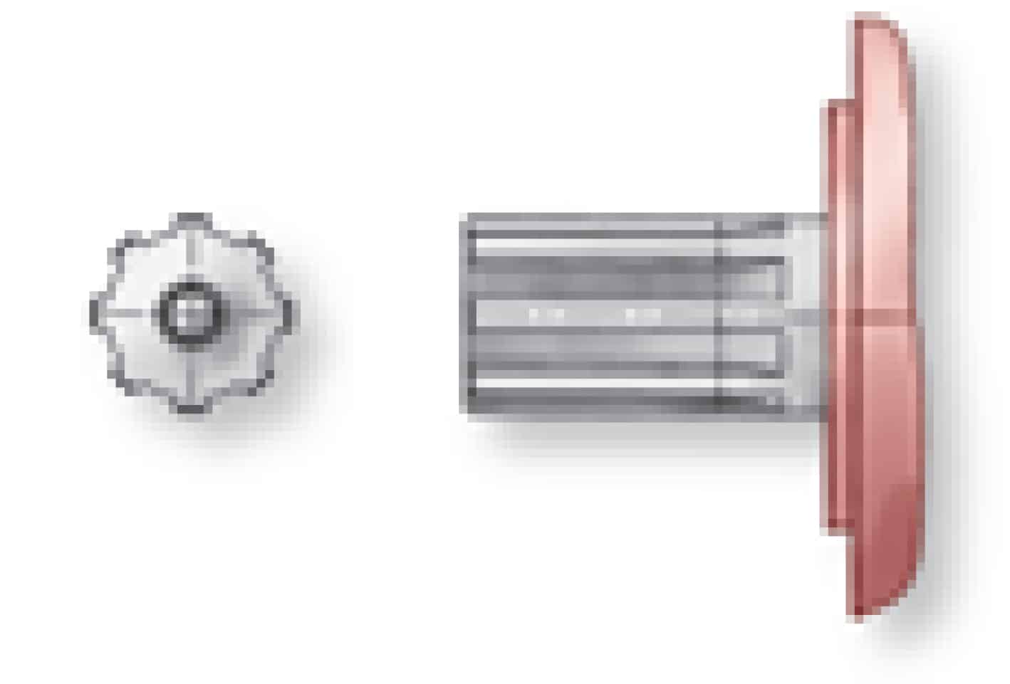 Custom drive shaft options for Eckart SM4 hydraulic rotary actuators – splined shaft configuration.