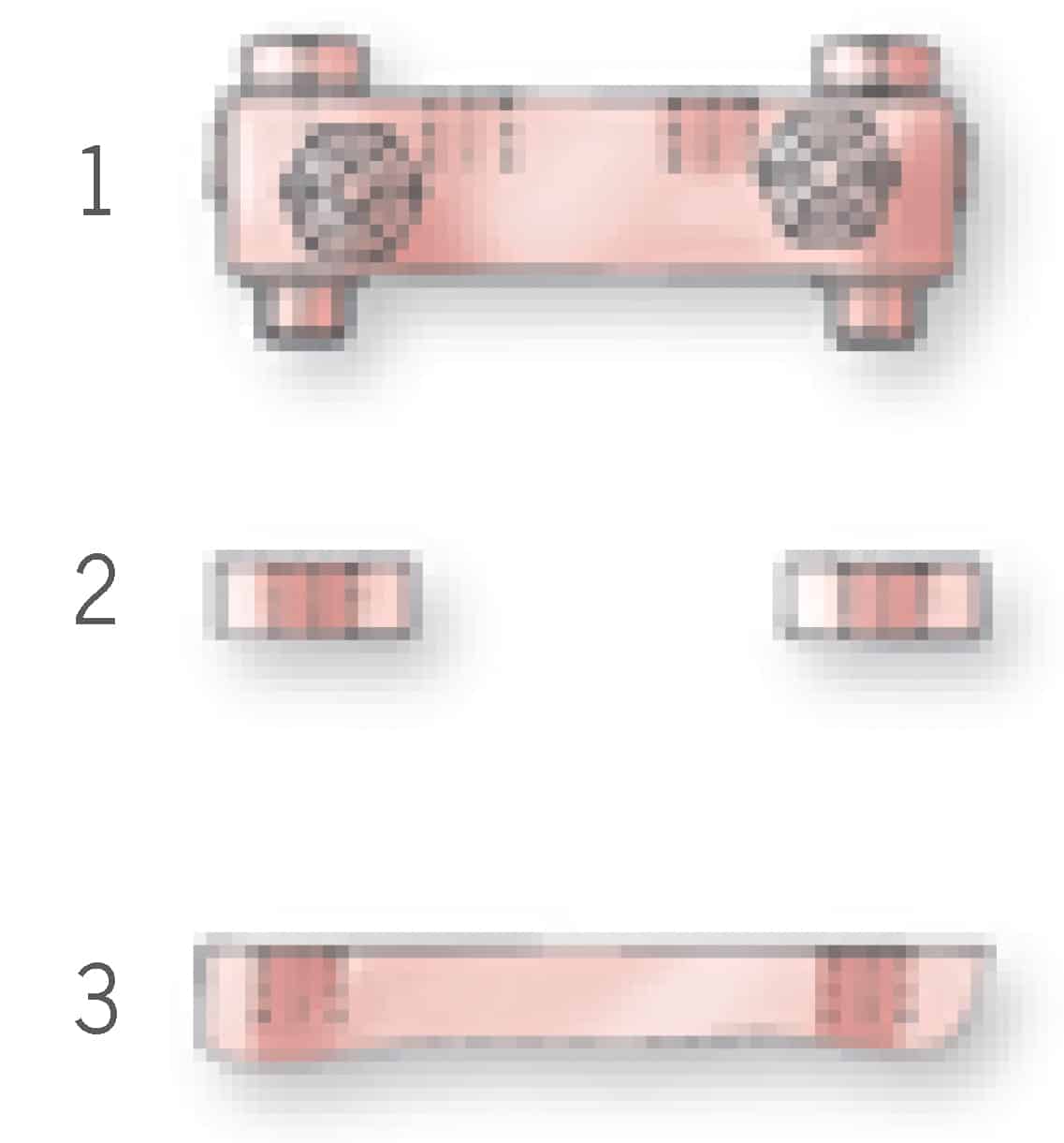 Custom valve plate options for Eckart SM4 hydraulic rotary actuators – stop valve plate.