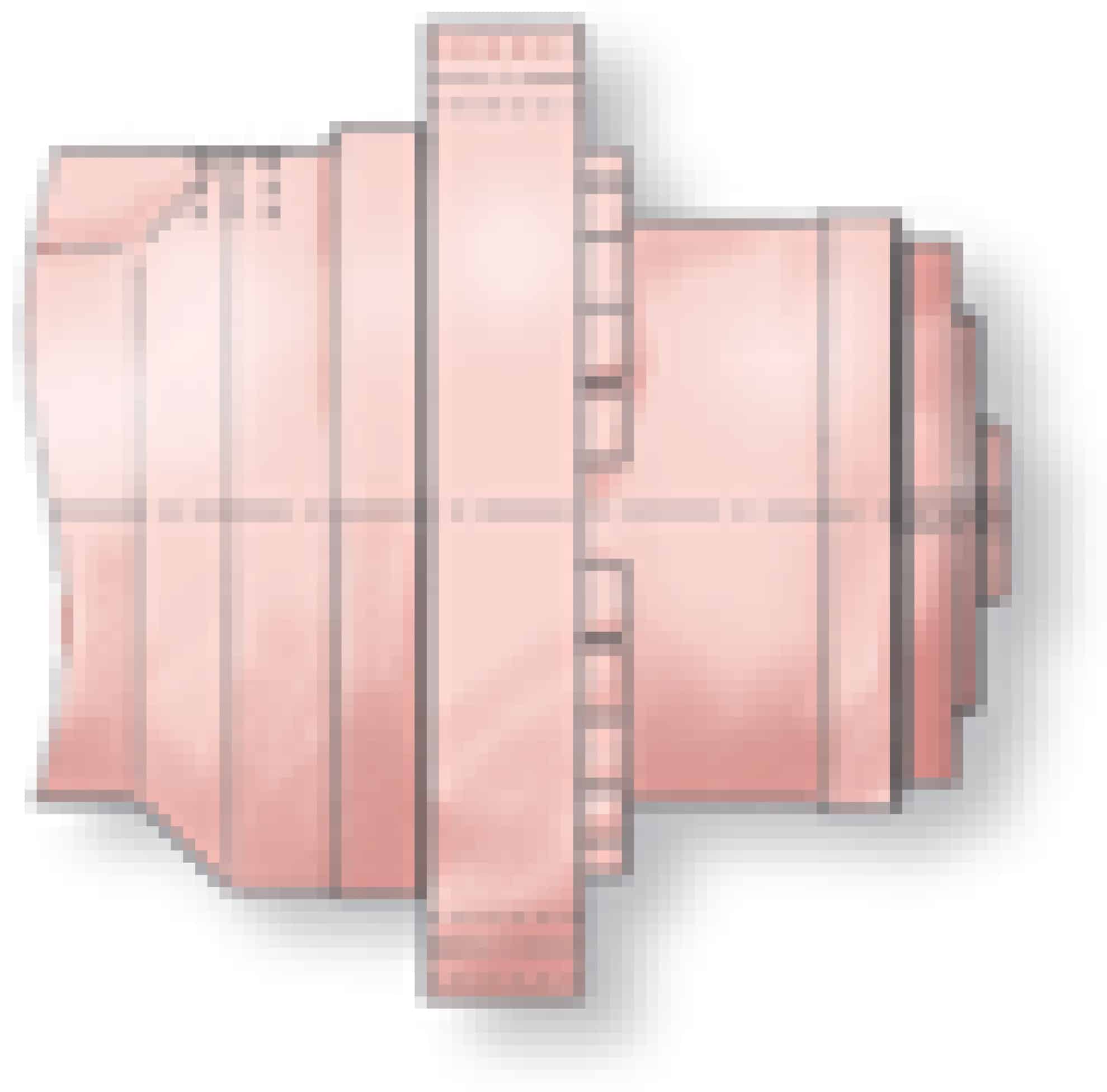 Custom bottom options for Eckart SM4 hydraulic rotary actuators – large flange at center configuration.