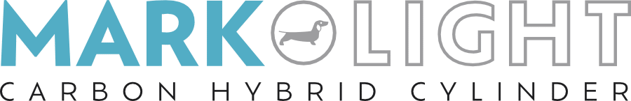 MARK LIGHT Carbon Hybrid Cylinder Logo